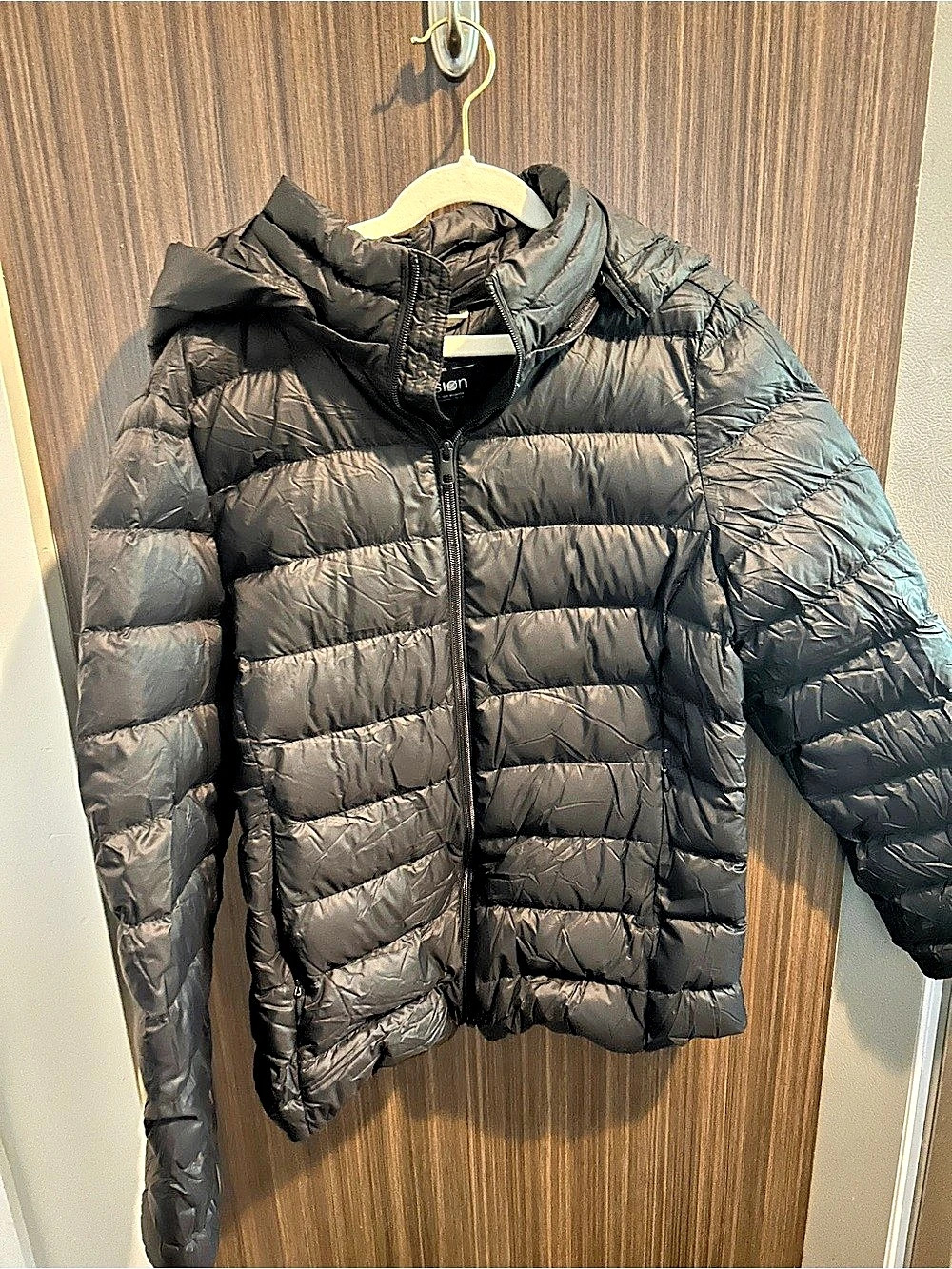 Simons Black Puffer Jacket
